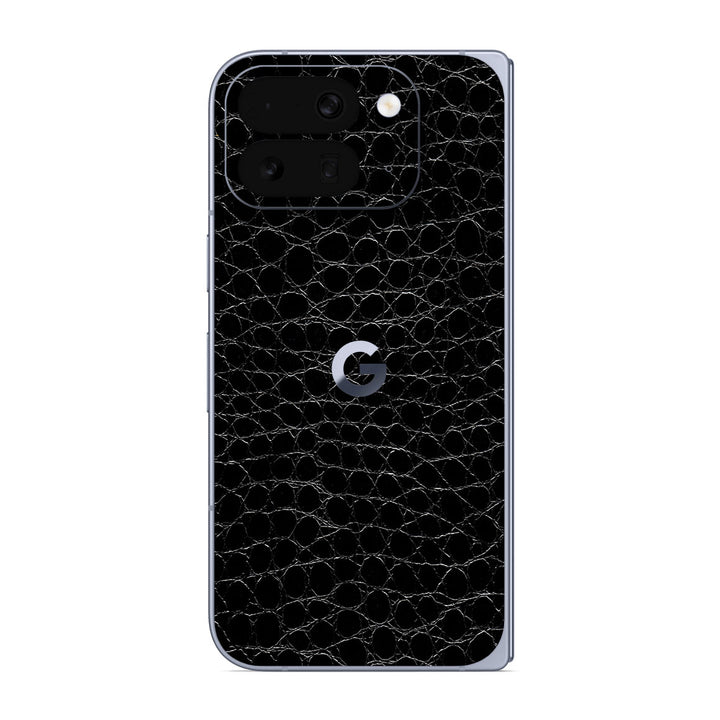 Pixel 10 Pro Fold Leather Series BlackAlligator Skin