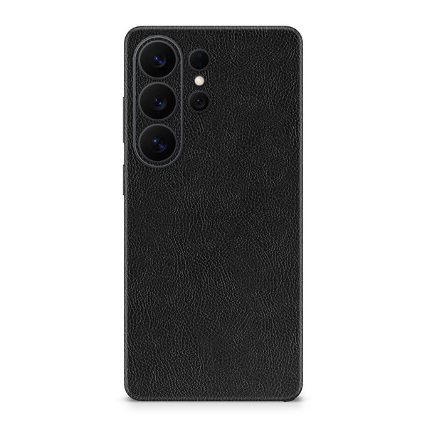 Galaxy S26 Ultra Leather Series Black Skin