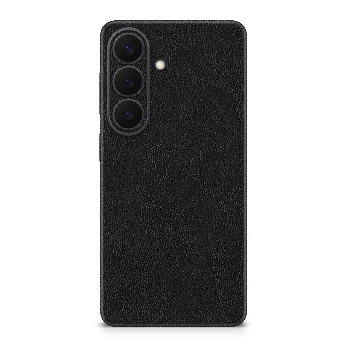 Galaxy S26 Leather Series Black Skin