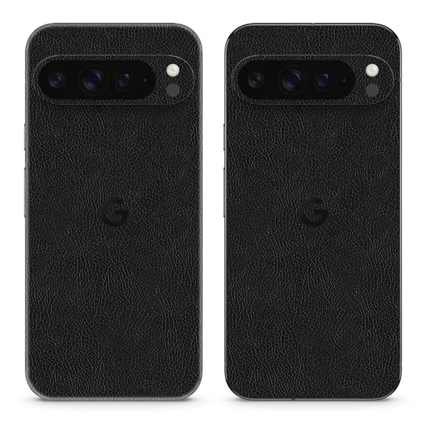 Pixel 10 Pro XL Leather Series Black Skin