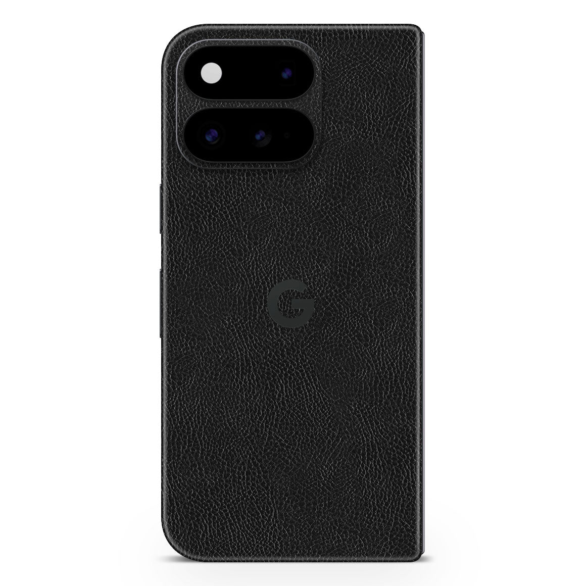 Pixel 11 Pro Fold Leather Series Black Skin