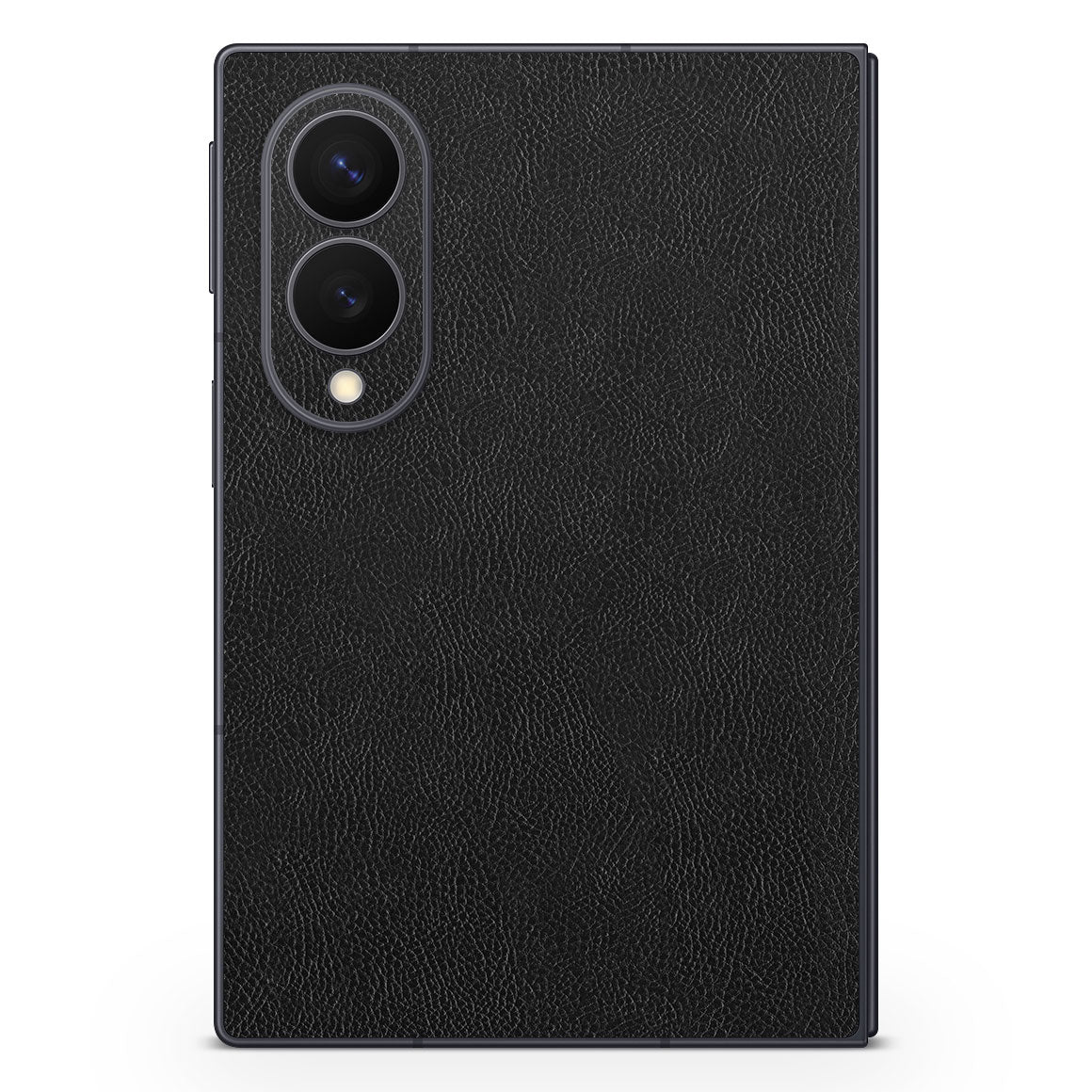 Galaxy Z Fold8 Leather Series Black Skin