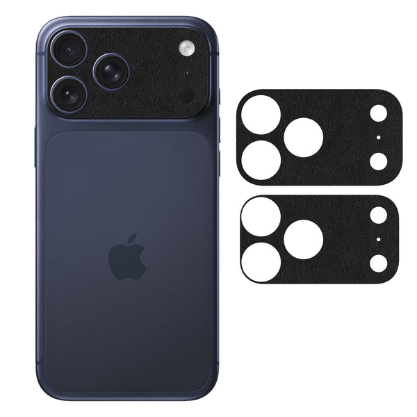 iPhone 17 Pro Max Camera Bar (Plateau) Leather Series Black
