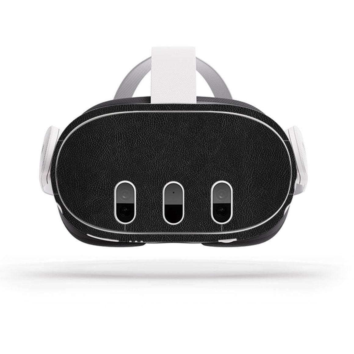 Meta Quest 3 Leather Series Black Skin