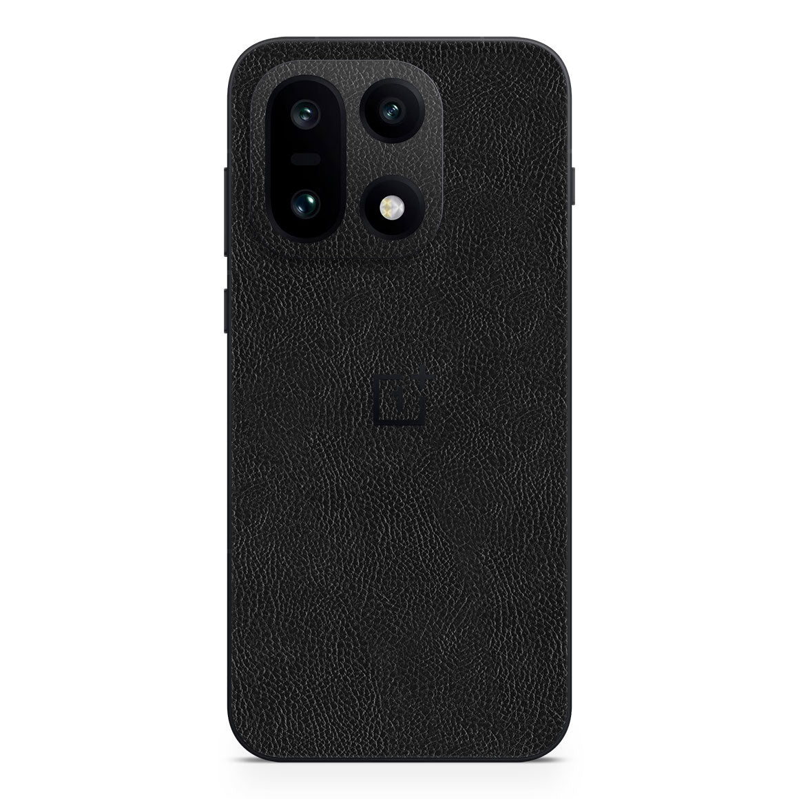 OnePlus 15 Leather Series Black Skin