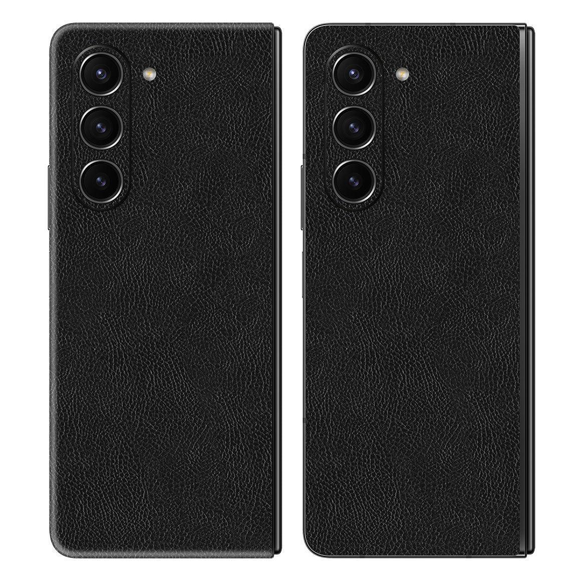Galaxy Z Fold 5 Leather Series Skins - Slickwraps