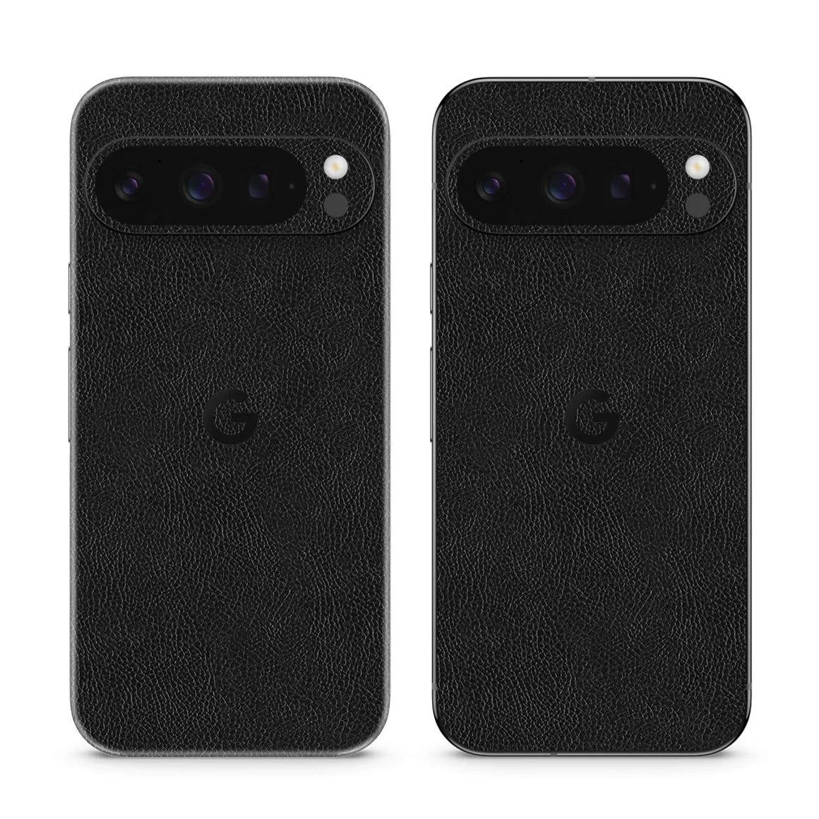 Pixel 9 Pro Leather Series Black Skin