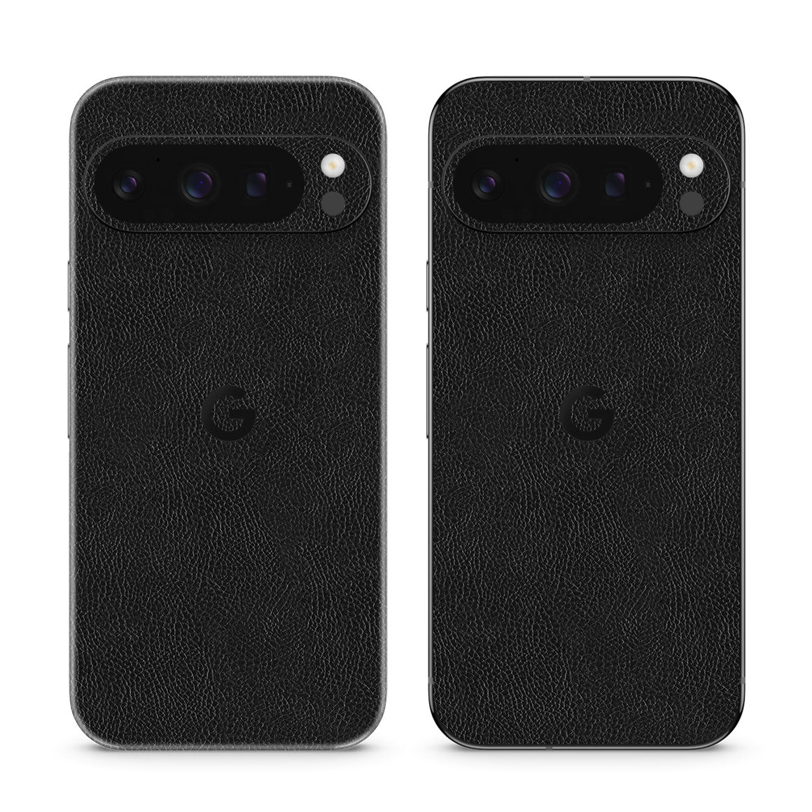 Pixel 10 Pro Leather Series Black Skin