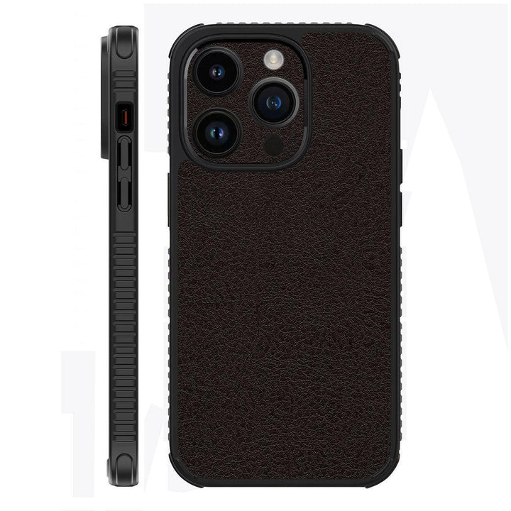 iPhone 14 Pro Max Case Leather Series Brown