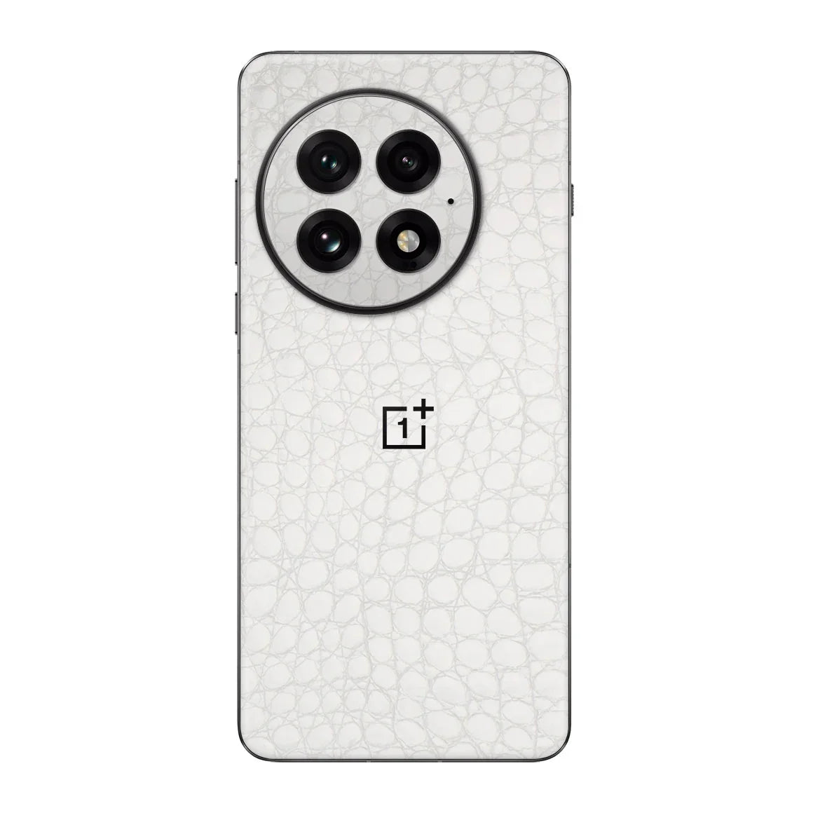 OnePlus 13 Leather Series WhiteAlligator Skin