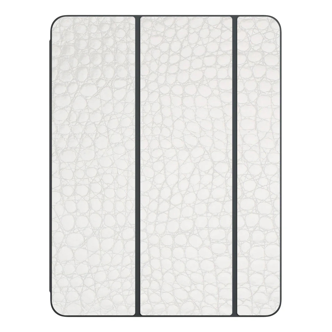 Smart Folio for iPad Pro 13-inch (M4) Leather Series WhiteAlligator Skin