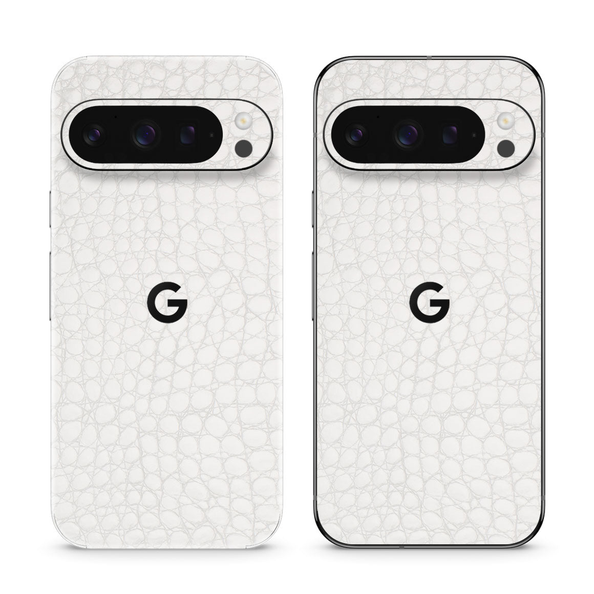Pixel 10 Pro Leather Series WhiteAlligator Skin