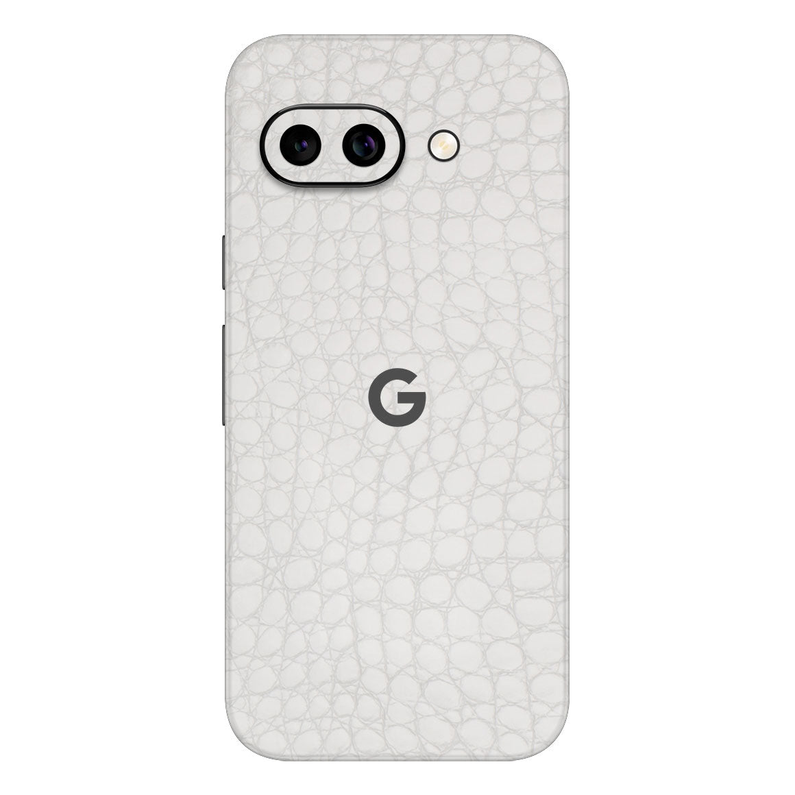 Pixel 9a Leather Series WhiteAlligator Skin