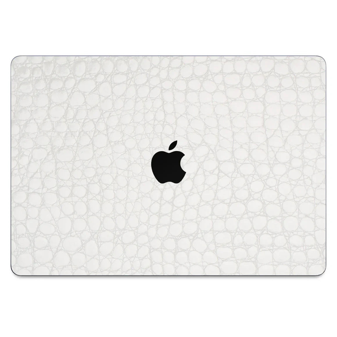 MacBook Air 13.6" (2025 M4) Leather Series WhiteAlligator Skin