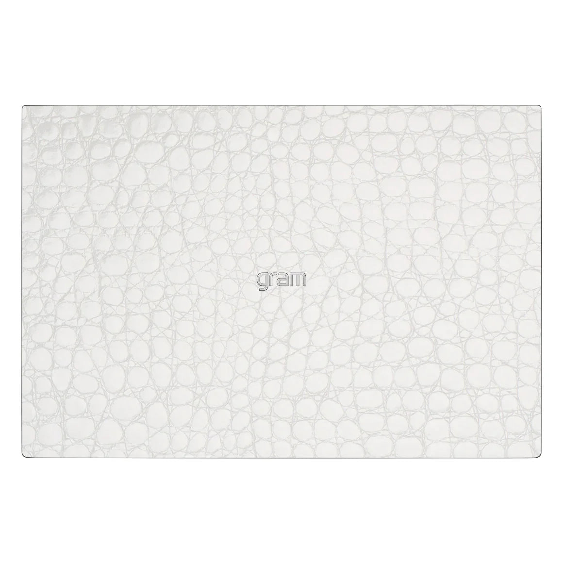 LG Gram 15.6-inch Leather Series WhiteAlligator Skin