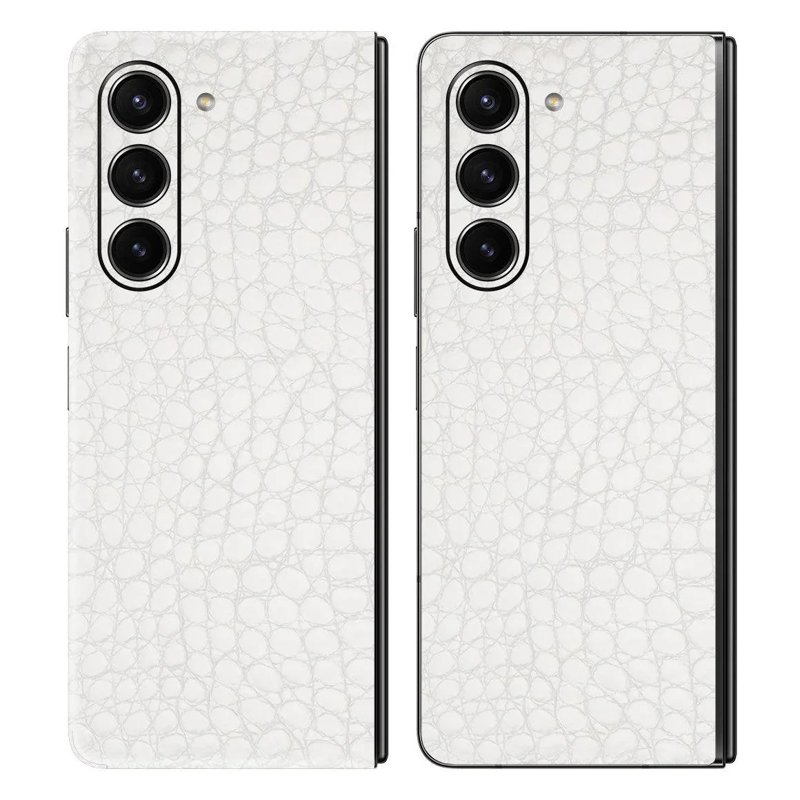 Galaxy Z Fold 5 Leather Series Skins - Slickwraps