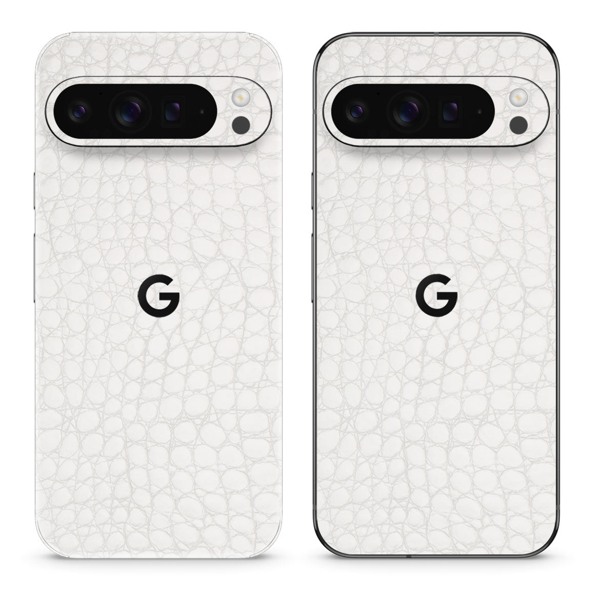 Pixel 10 Pro XL Leather Series WhiteAlligator Skin
