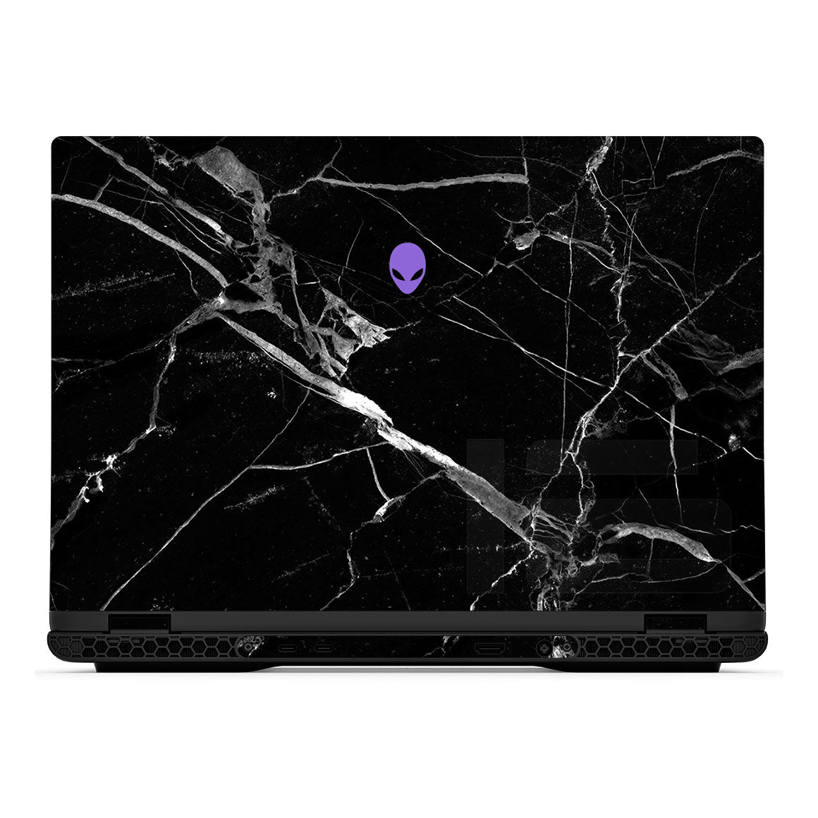 Alienware m16 R2 Marble Series Black Skin