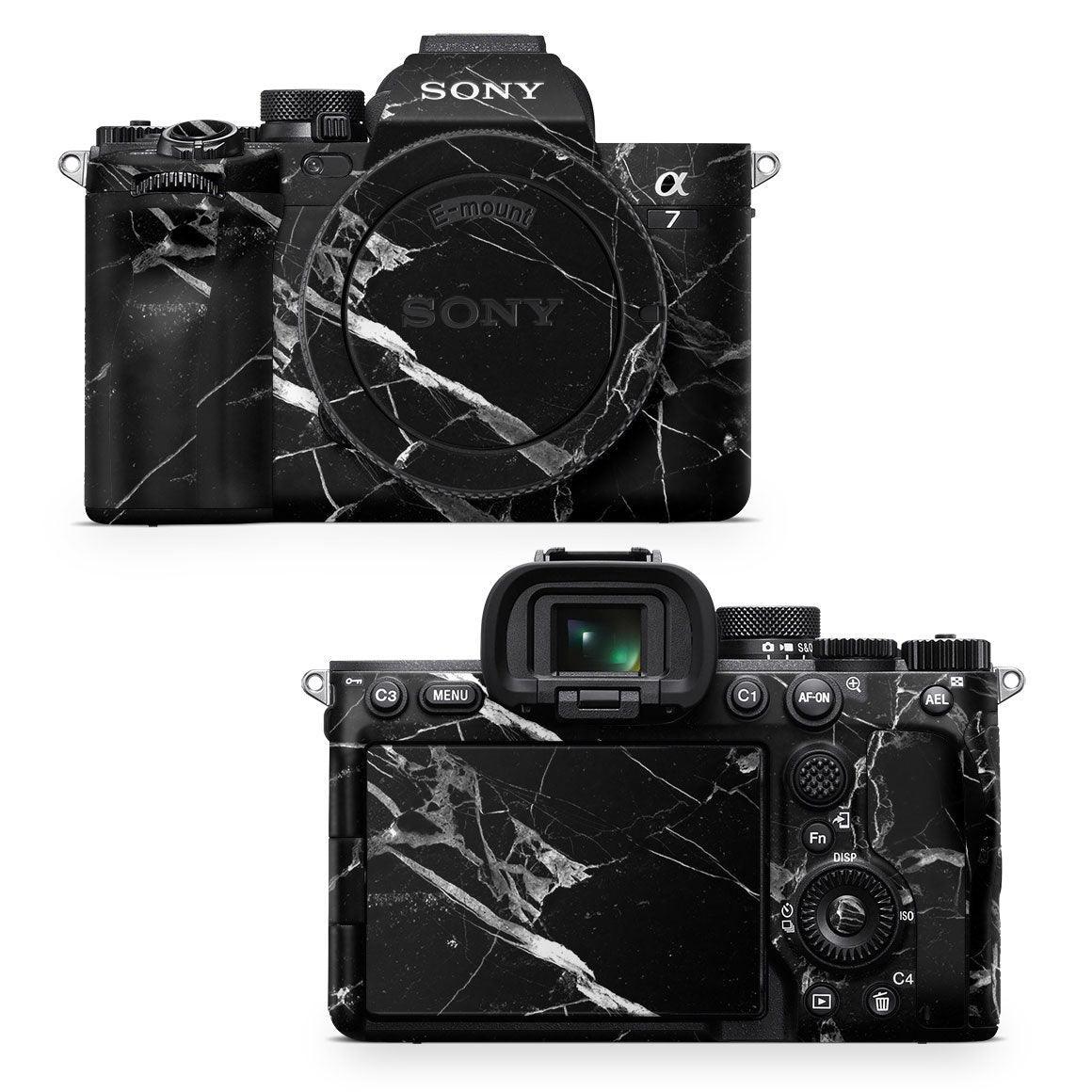 Sony A7 IV Mirrorless Camera Marble Series Skins - Slickwraps