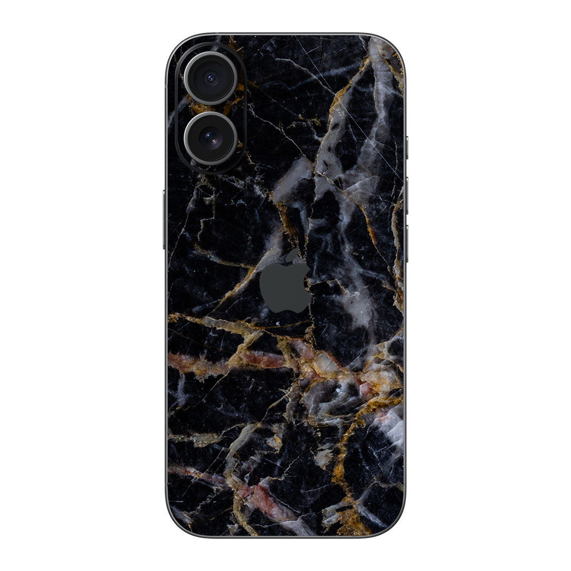 iPhone 17 Marble Series Black Gold