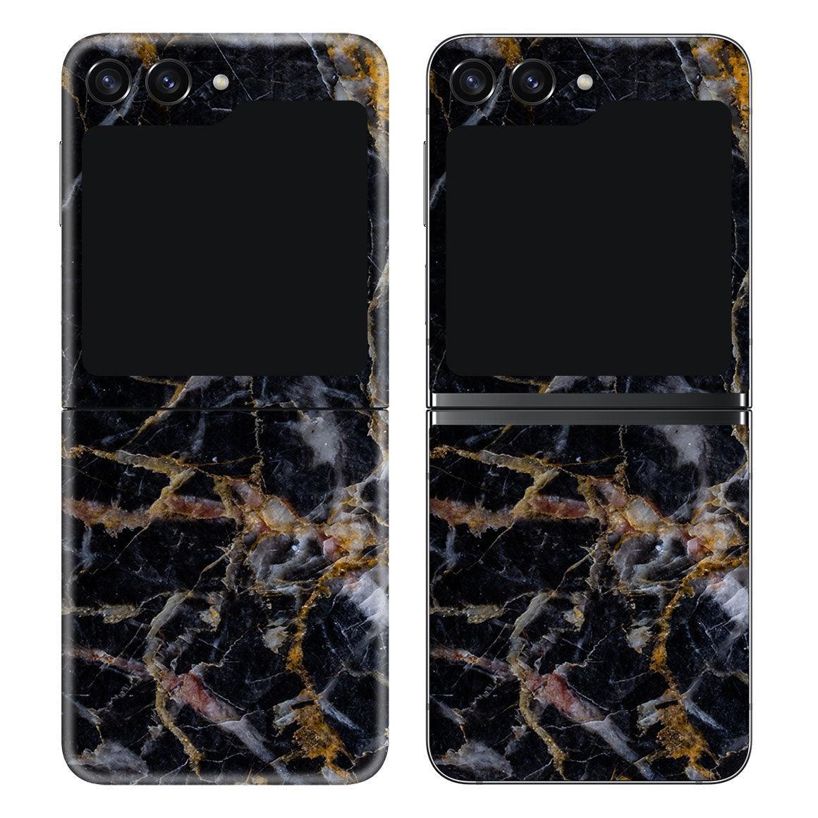 Galaxy Z Flip 5 Marble Series Skins - Slickwraps