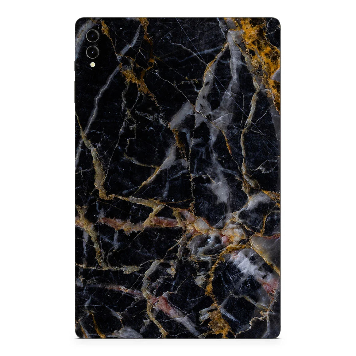 Galaxy Tab S9 Ultra Marble Series Black Gold Skin