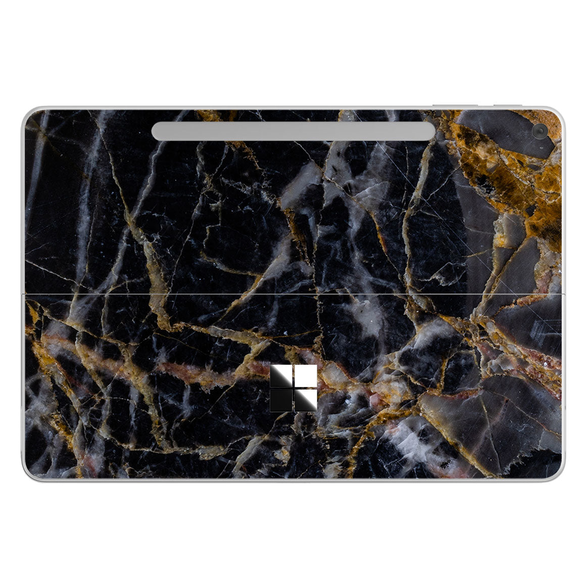 Surface Pro 12-inch Marble Series Black Gold Skin