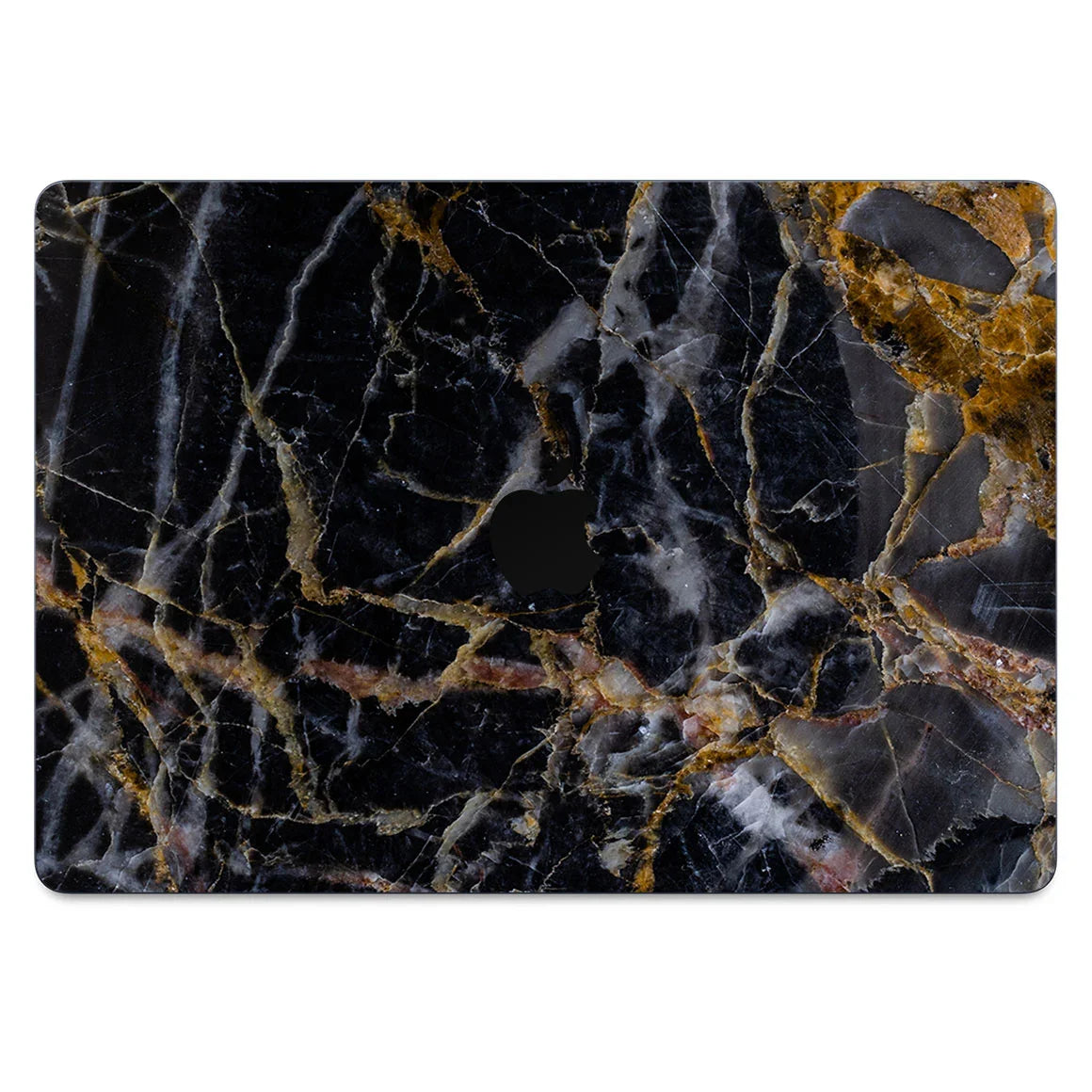 MacBook Air 13.6" (2025 M4) Marble Series Black Gold Skin
