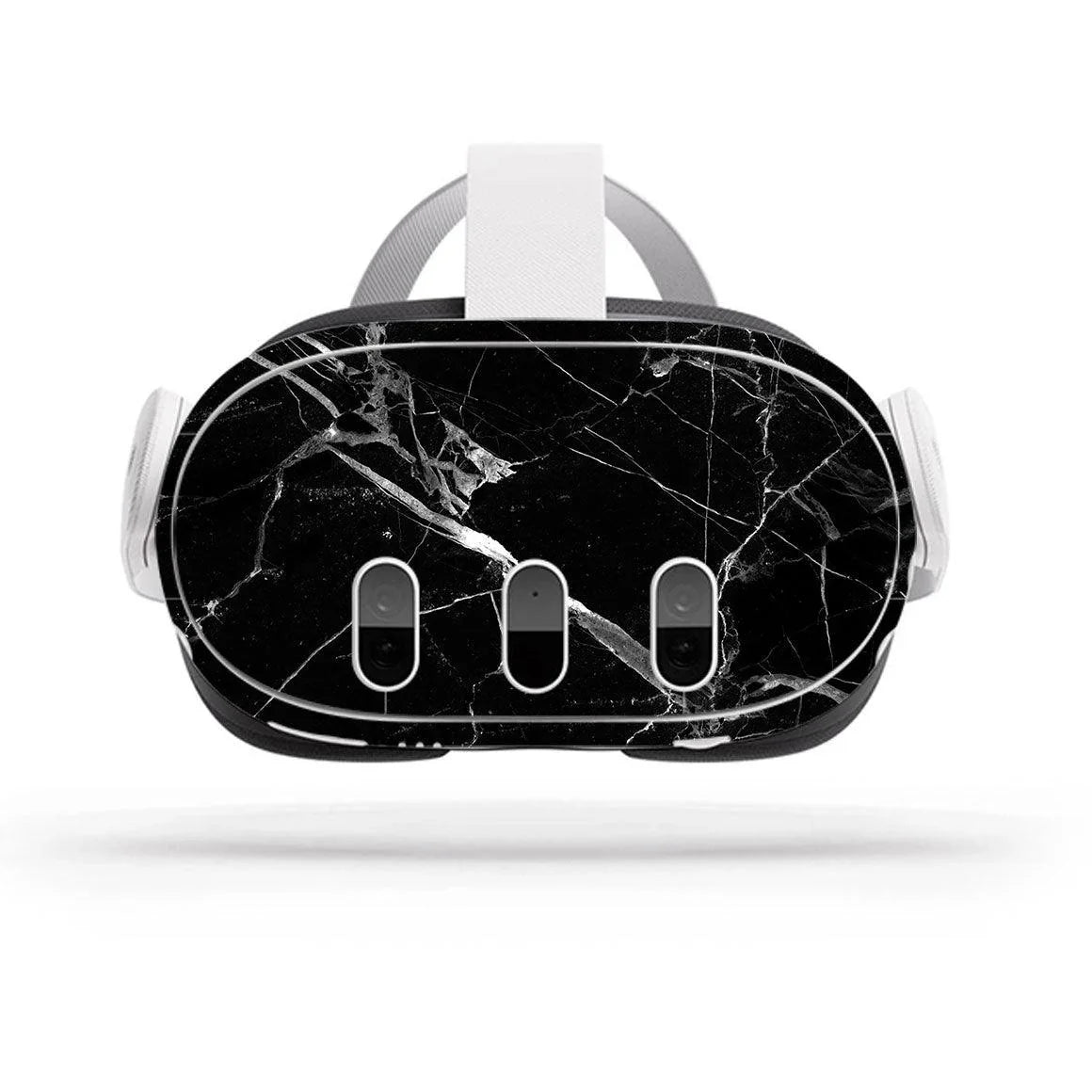 Meta Quest 3 Marble Series Black Skin