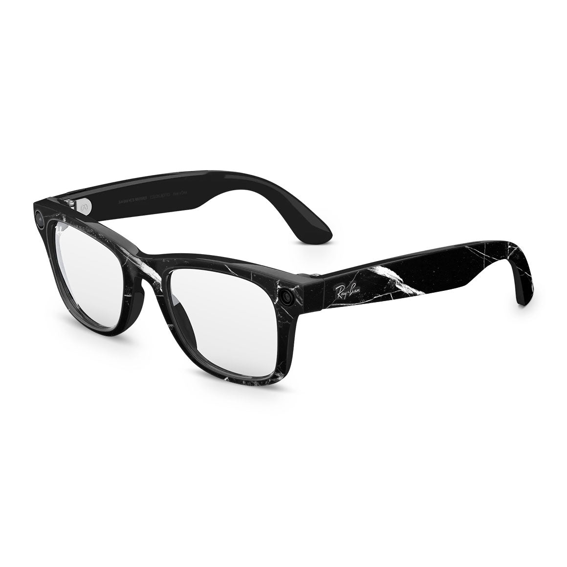Ray-Ban Meta Wayfarer Marble Series Black Skin