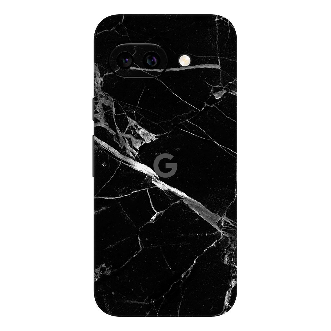 Pixel 9a Marble Series Black Skin
