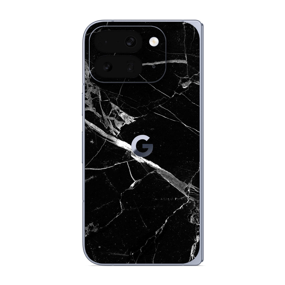Pixel 10 Pro Fold Marble Series Black Skin