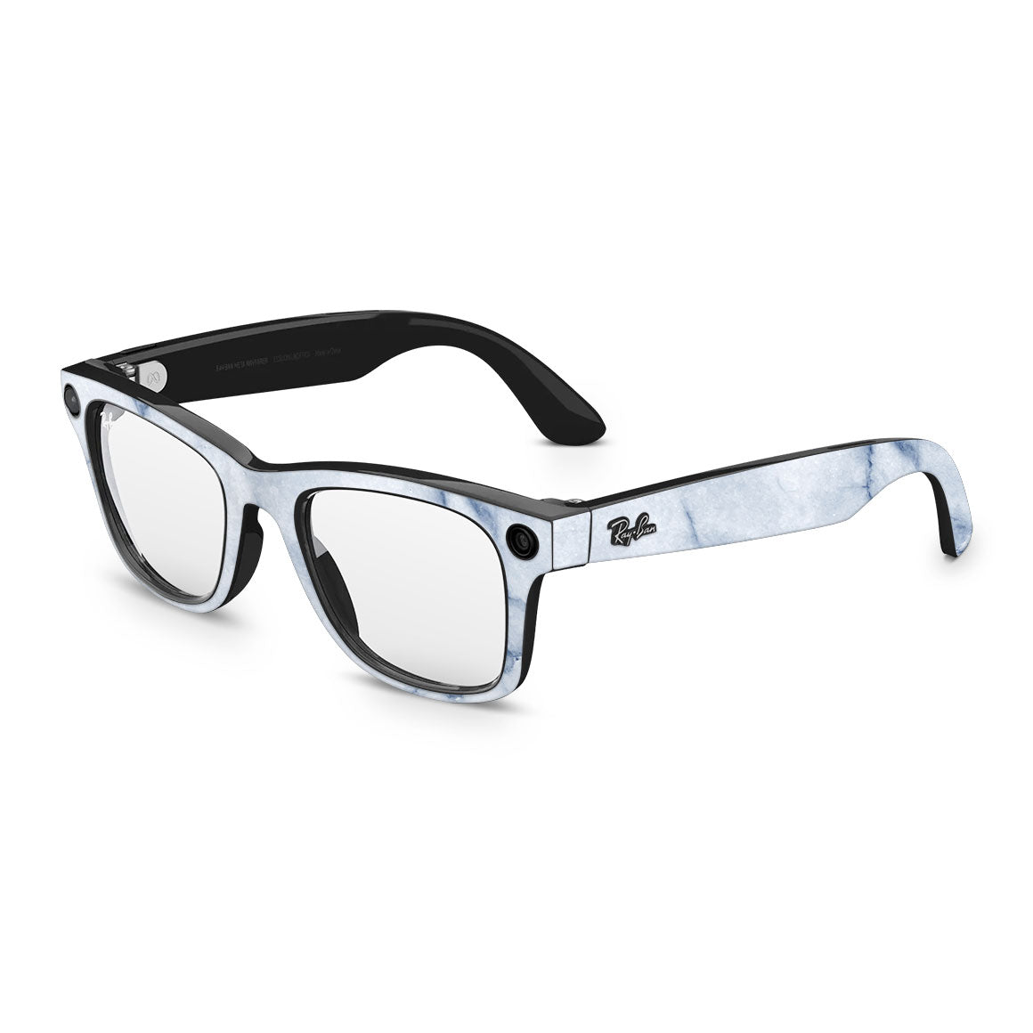 Ray-Ban Meta Wayfarer Marble Series Blue Skin