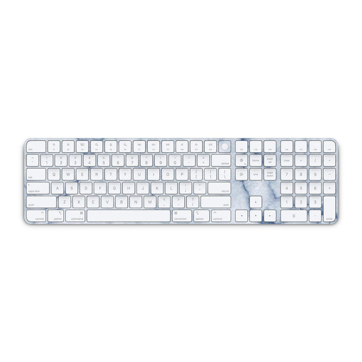 Magic Keyboard with Touch ID and Numeric Keypad Marble Series Skins - Slickwraps