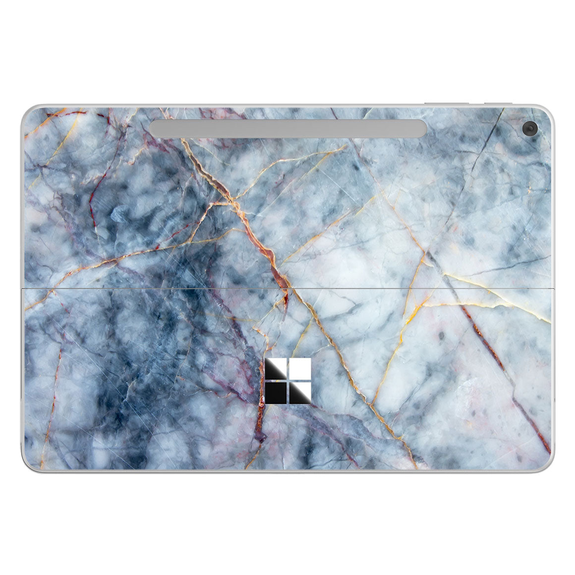 Surface Pro 12-inch Marble Series Blue Gold Skin