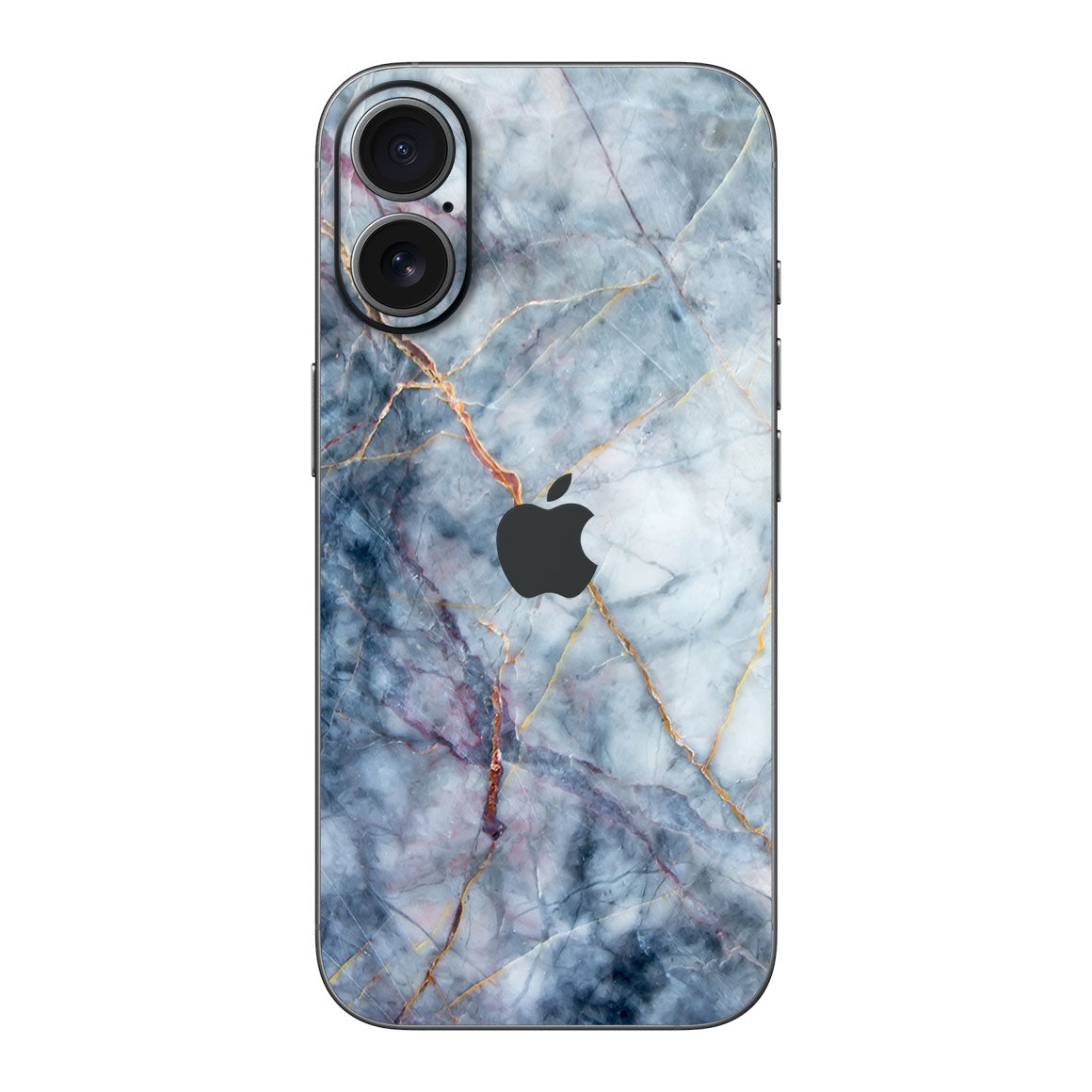 iPhone 17 Marble Series Blue Gold