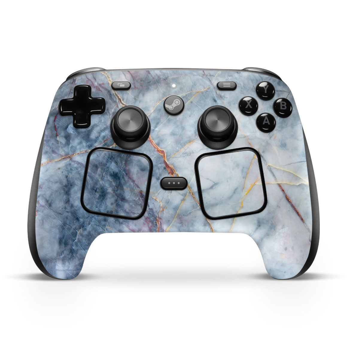 Steam Controller Marble Series Blue Gold Skin