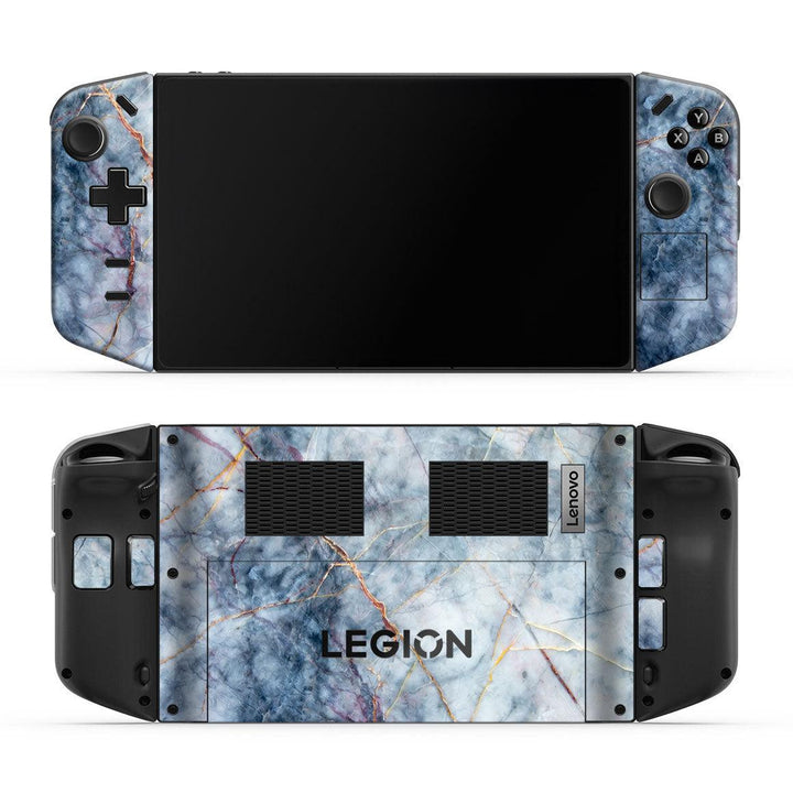 Lenovo Legion Go Marble Series Blue Gold Skin
