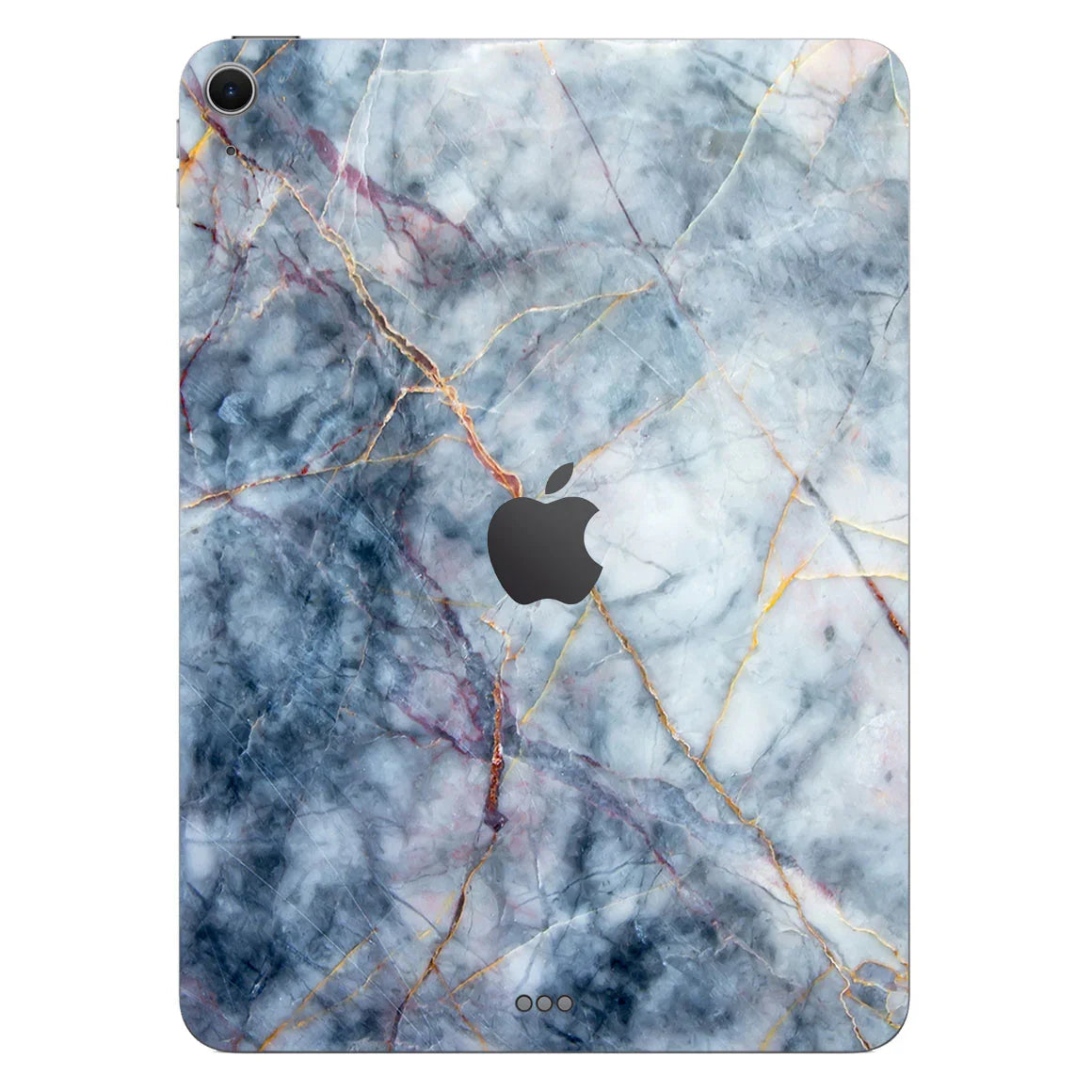 iPad Air 11" M3 Marble Series Blue Gold Skin