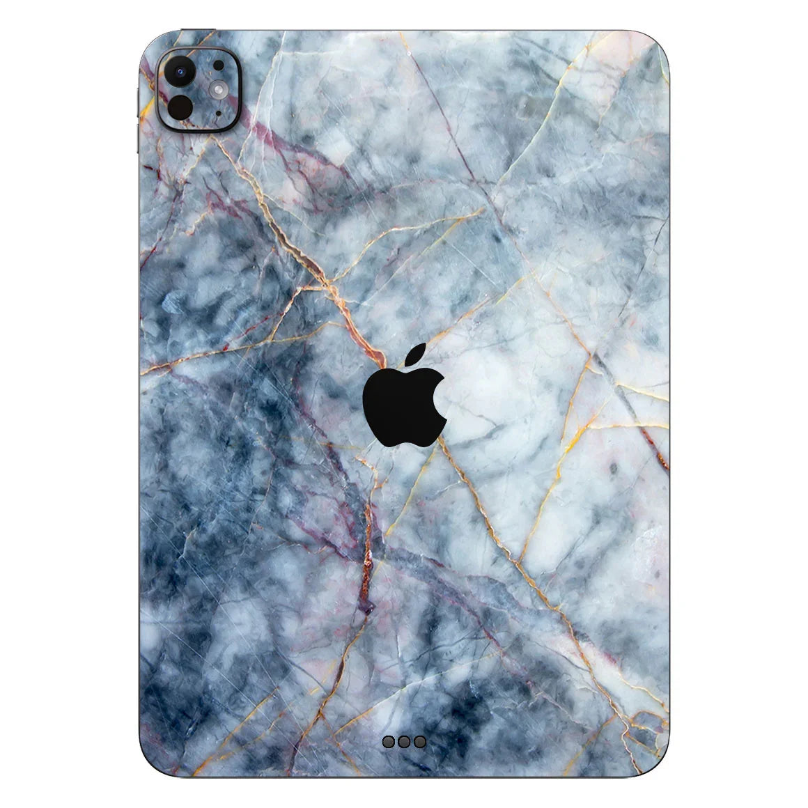 iPad Pro 11" M4 Marble Series Blue Gold Skin