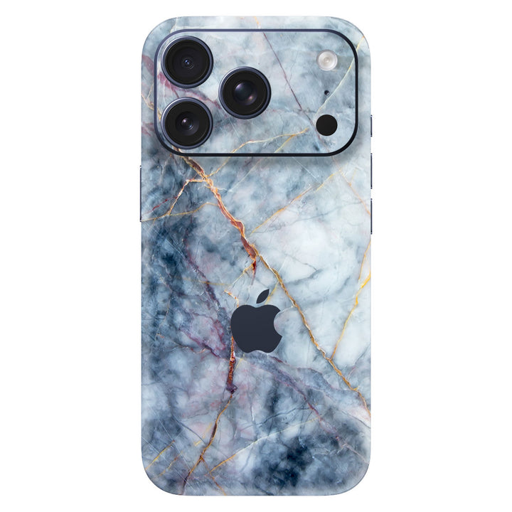 iPhone 17 Pro Marble Series Blue Gold