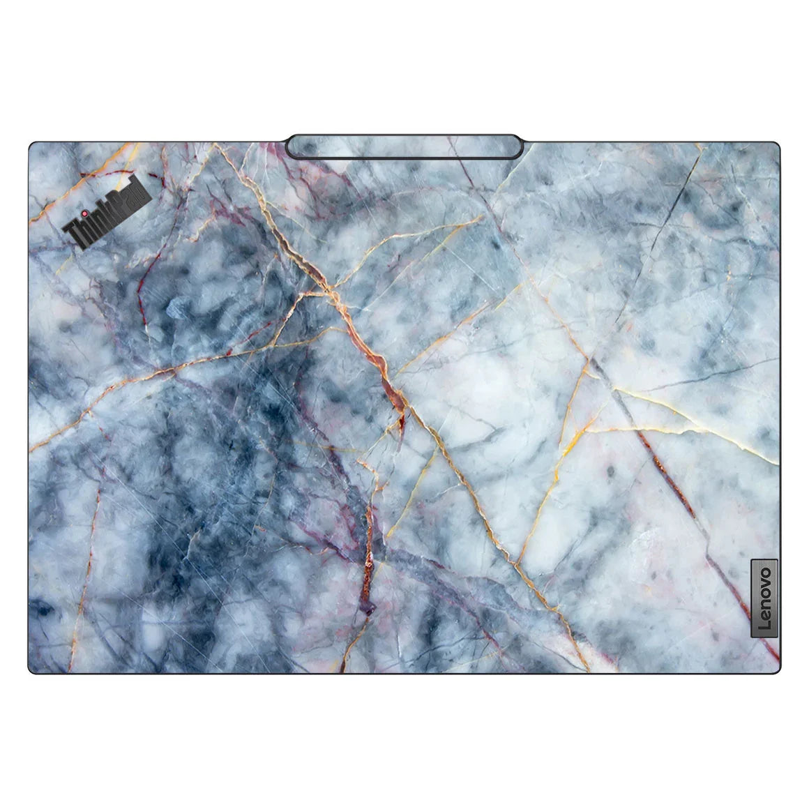 Lenovo ThinkPad T14 Gen 5 Marble Series Blue Gold Skin