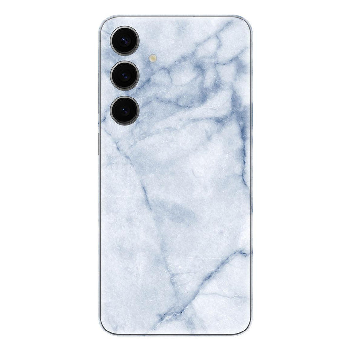 Galaxy S24 Marble Series Blue Skin