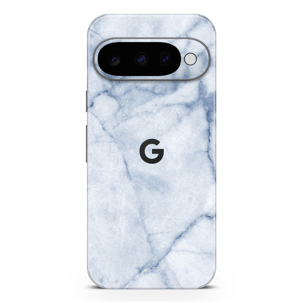 Pixel 11 Marble Series Blue Skin