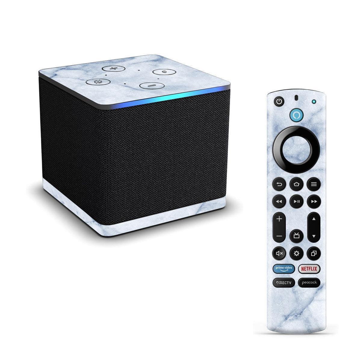 Amazon Fire TV Cube (3rd Gen) Marble Series Skins - Slickwraps