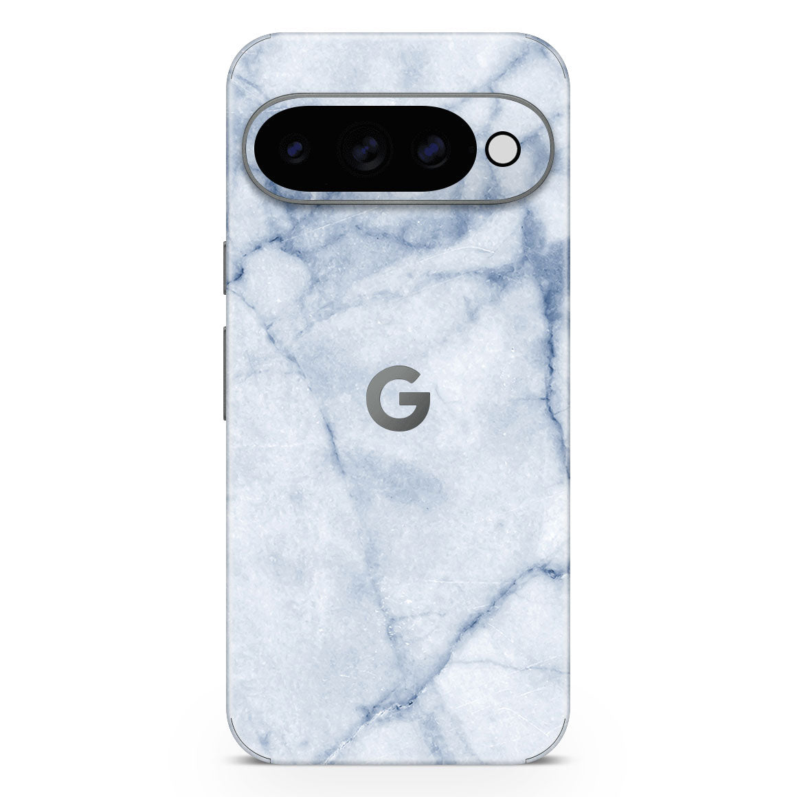 Pixel 11 Pro XL Marble Series Blue Skin