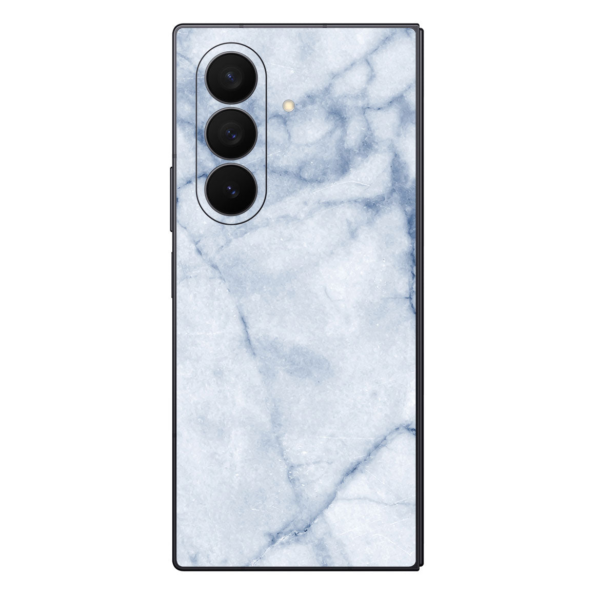 Galaxy Z Fold 7 Marble Series Blue Skin