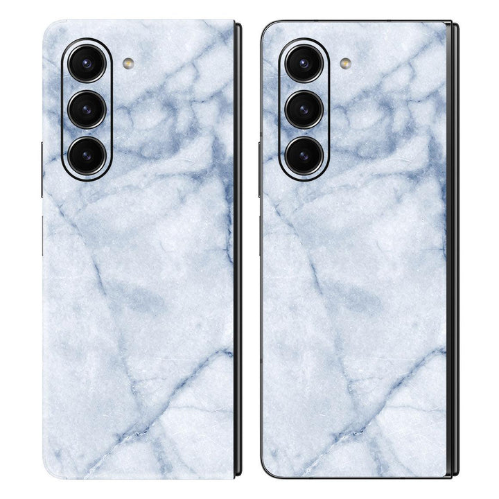 Galaxy Z Fold 5 Marble Series Skins - Slickwraps