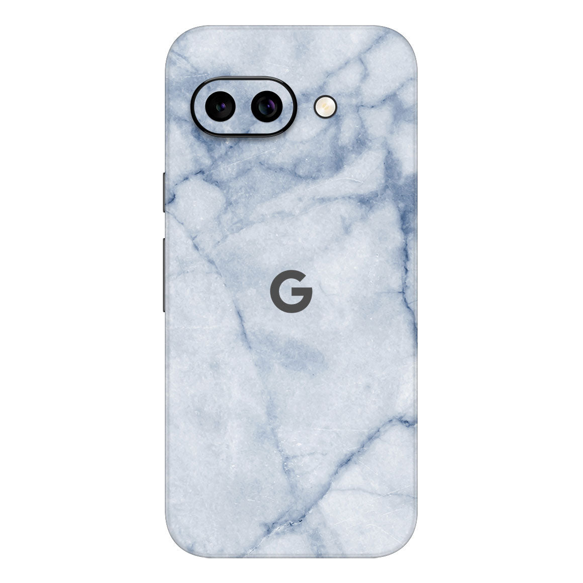 Pixel 9a Marble Series Blue Skin