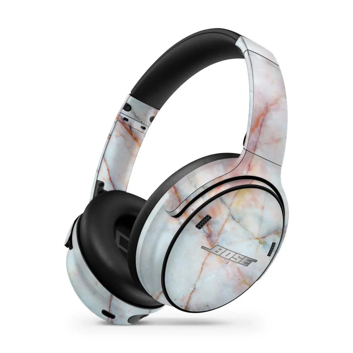 Bose QuietComfort 45 headphones Marble Series Skins - Slickwraps